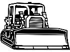  Industrial Bulldozer 0 1 P A 1 Decal