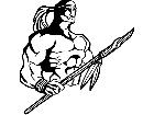  Island Warrior Spear Decal