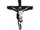  Jesus Cross 2 Decal