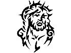  Jesus Tribal Decal