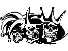  Joker Trio Decal