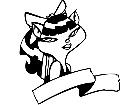  Kitty Sexy Banner Decal