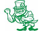  Leprechan Tough Guy Decal