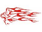  Lion Flame 0 1 A F 1 Decal