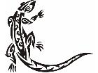  Lizards Tribalized 0 5 0 Decal