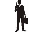  Man In Suit 0 2 Decal