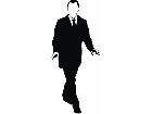  Man In Suit 0 5 Decal