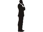  Man In Suit 0 6 Decal