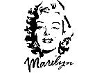  Marilyn Monroe 4 Decal