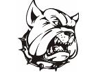  Mascots Bulldog 0 2 4 X C C Decal