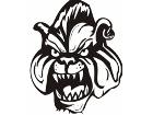  Mascots Bulldog 0 2 6 X C C Decal