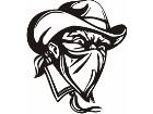  Mascots Outlaw 0 6 0 X C C Decal