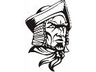  Mascots Patriot  0 4 3 X C C Decal