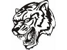  Mascots Tiger 0 0 4 X C C Decal