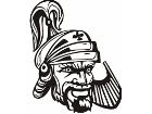  Mascots Trojan 0 6 4 X C C Decal