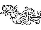  Mermaid Octopuss Decal