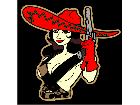  Mexican Sexy Pistol G D 2 Decal