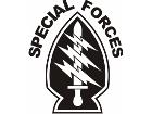 Military Special Force 2 Decal