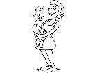  Mom And Daughter 0 5 2 V A 1 Decal
