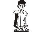  Monk Decal