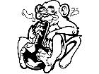  Monket Bong Decal