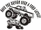  Monster Truck Chevy Ford Decal