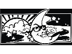  Moon Smoker Decal