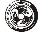  Motorcycle Wheel 2 M M 1 Decal
