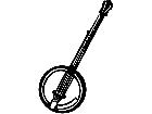  Music Banjo 1 7 1 V A 1 Decal