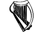  Music Irish Harp 1 7 2 V A 1 Decal