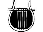  Music Lyre 2 1 7 2 V A 1 Decal