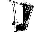  Music Lyre 1 7 2 V A 1 Decal