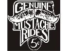  Mustache Rides Genuine Decal