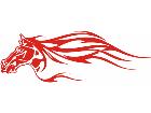  Mustang Horse Tribal 0 9 A F 1 Decal