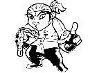  Ninja Dude Decal
