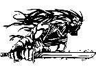  Ninja With Sword Decal