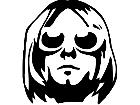  Nirvana Kurt Shades Decal