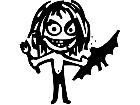  Ozzy Eats Bat Decal