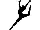 People Dancer Silhouette M G P A 1 Decal
