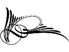  Pinstriping Designs 3 2 4 1 1 7 V A 1 Decal