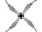  Pinstriping Designs 4 8 4 1 2 3 V A 1 Decal