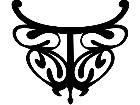  Pinstriping Designs 5 0 5 1 2 4 V A 1 Decal