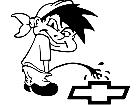  Pisser Boy Bandana Decal