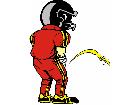  Pisser Football G D 1 Decal