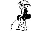  Pisser Skater Decal