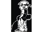  Pisser Skater Decal