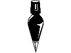  Plumb Bob 1 4 8 V A 1 Decal