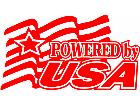  Poweredby U S A 1 Decal