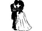  Prom Couple M G P A 1 Decal