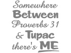  Proverbs 3 1 Me Decal